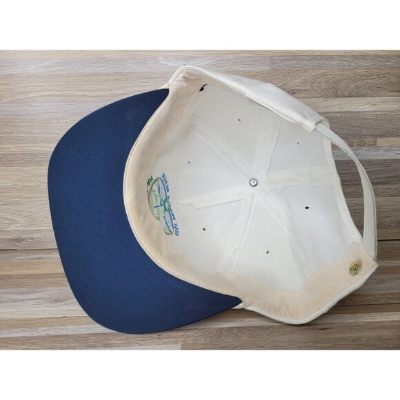 Vintage 1990s AT&T Pebble Beach National Pro-Am Embroidered White‎ USA Hat - Picture 7 of 8